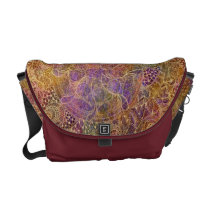 Multicolor Mendala Zentangle Messenger Bag