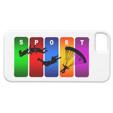 Multicolor Parachuting iPhone 5 Case