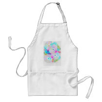 Multicolor Party Background Apron