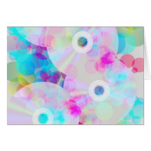 Multicolor Party Background Cards