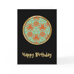 Multicolor pattern greeting card cards