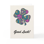 Multicolor pattern greeting card cards