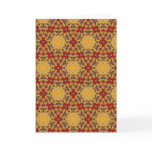 Multicolor pattern greeting card