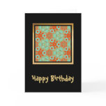 Multicolor pattern greeting card cards