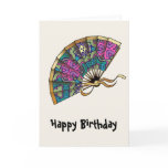 Multicolor pattern greeting card cards