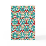 Multicolor pattern greeting card cards