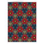 Multicolor pattern greeting card cards