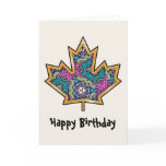 Multicolor pattern greeting card cards