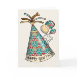 Multicolor pattern greeting card cards