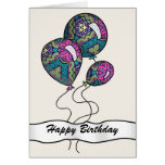 Multicolor pattern greeting card cards