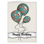 Multicolor pattern greeting card cards