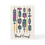 Multicolor pattern greeting card cards