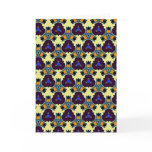 Multicolor pattern greeting card