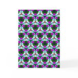Multicolor pattern greeting card