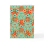 Multicolor pattern greeting card cards