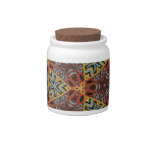 Multicolor Repeat Pattern Products candy jars