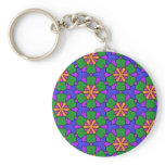 Multicolor Repeat Pattern Products keychains