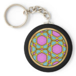 Multicolor Repeat Pattern Products keychains