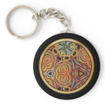 Multicolor Repeat Pattern Products keychains