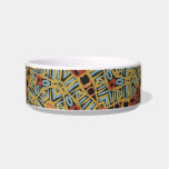Multicolor Repeat Pattern Products - Muted Shades pet bowls
