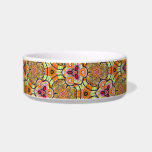 Multicolor Repeat Pattern Products pet bowls
