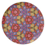 Multicolor Repeat Pattern Products plates