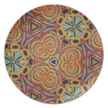 Multicolor Repeat Pattern Products plates