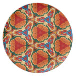 Multicolor Repeat Pattern Products plates