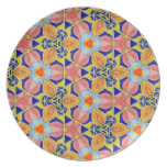 Multicolor Repeat Pattern Products plates