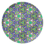 Multicolor Repeat Pattern Products plates