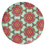 Multicolor Repeat Pattern Products plates