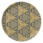 Multicolor Repeat Pattern Products plates