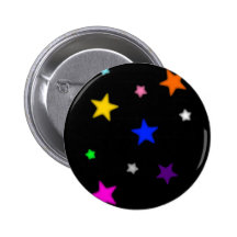 Multicolor Stars Botton Buttons