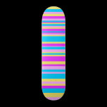 Multicolor Stripe 2 skateboards