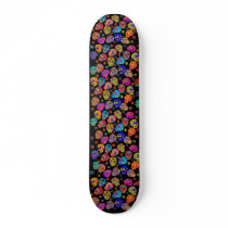 Multicolor Sugar Skulls Skate Decks