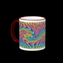 Multicolor Swirl coffee mug