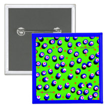 Multicolored Dots Bottons Pin