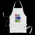 Multicolored Fish Ocean Apron aprons