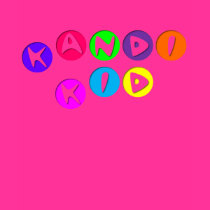 Multicolored "Kandi Kid" t-shirts