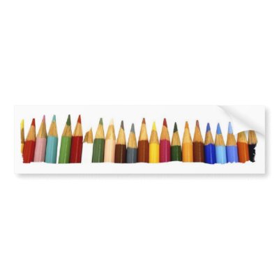 pencil crayons
