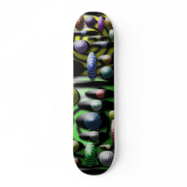 Multicolored Unique Skateboard by JKdesigns Multicolored Unique Skateboard