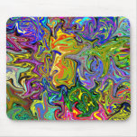 Multicolored Warp Mousepad