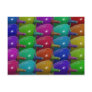 Multicoloured peppers post cards