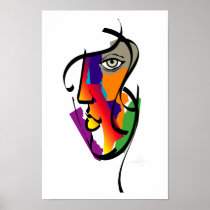 Multicultural Woman Poster