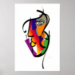 Multicultural Woman Poster