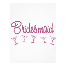 MultiMartini-Bridesmaid-Pink Custom Letterhead