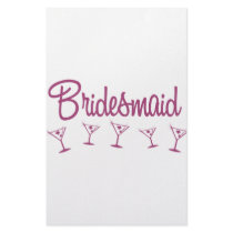 MultiMartini-Bridesmaid-Pink Custom Stationery