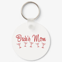 MultiMartini-BridesMom-Red keychains by WeddingWorks MultiMartini-BridesMom-Red keychains