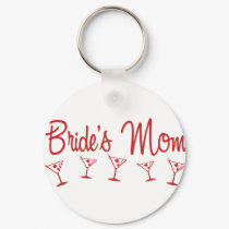 MultiMartini-BridesMom-Red keychains by WeddingWorks MultiMartini-BridesMom-Red keychains