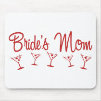 MultiMartini-BridesMom-Red mousepads